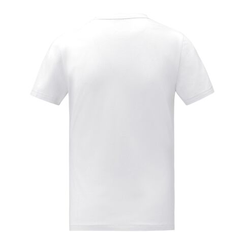Somoto T-Shirt mit V-Ausschnitt für Herren Weiß | S