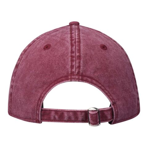 Grafton Kappe mit 6 Segmenten washed Standard | bordeaux | ohne Werbeanbringung | Nicht verfügbar | Nicht verfügbar | Nicht verfügbar