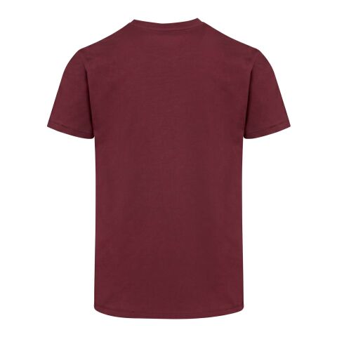 Balfour Kurzärmeliges T-Shirt aus 200 g/m² Bio Baumwolle (OCS), unisex Tiefes Burgunderrot | M