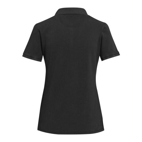 Calgary Poloshirt für Damen im Washed Look, 200 g/m2 Standard | schwarz | XXL | ohne Werbeanbringung | Nicht verfügbar | Nicht verfügbar | Nicht verfügbar