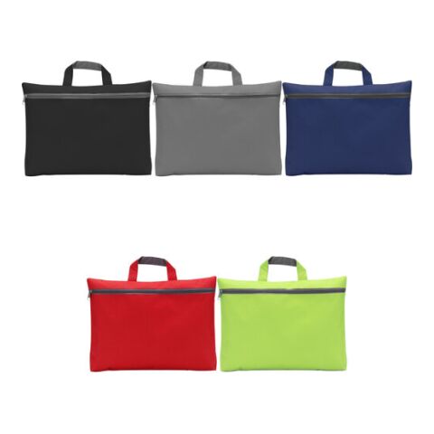 Dokumententasche Nassau 300D Polyester Schwarz | ohne Werbeanbringung | Nicht verfügbar | Nicht verfügbar