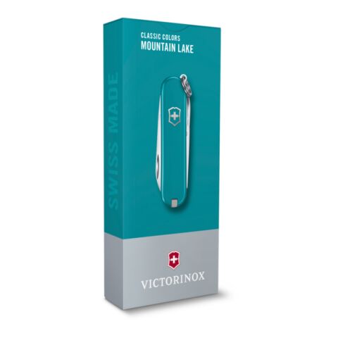 Victorinox Classic SD Taschenmesser türkis | Tampondruck