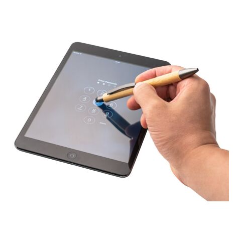 ZOLA. Kugelschreiber aus Bambus mit mattem Oberfläche Gewehrmetall | ohne Werbeanbringung | Nicht verfügbar | Nicht verfügbar | Nicht verfügbar