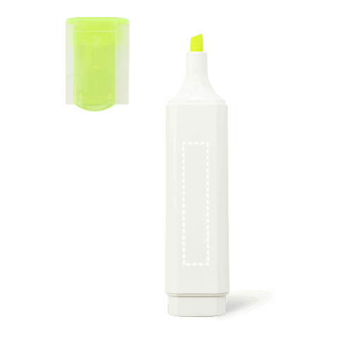 FLETCHER. Textmarker aus PP mit glänzender Oberfläche Gelb | ohne Werbeanbringung | Nicht verfügbar | Nicht verfügbar | Nicht verfügbar