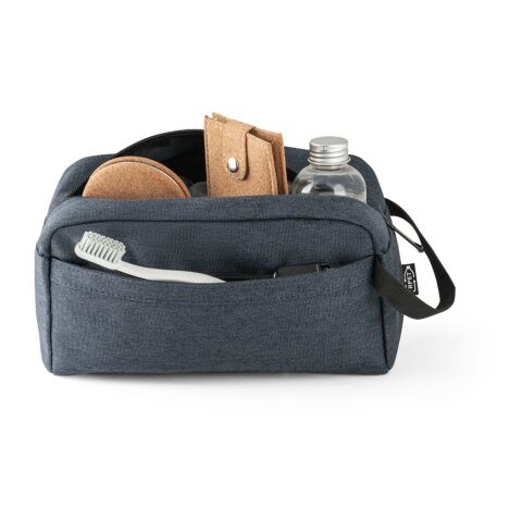 REPURPOSE BAG. Kulturtasche aus Polyester aus recyceltem 600D Blau | ohne Werbeanbringung | Nicht verfügbar | Nicht verfügbar | Nicht verfügbar