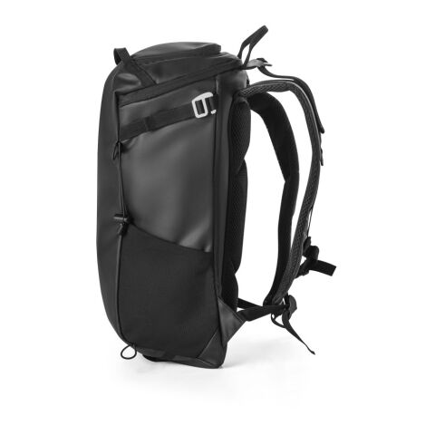 ALASCA. Wanderrucksack mit wasserdichter Beschichtung schwarz | ohne Werbeanbringung | Nicht verfügbar | Nicht verfügbar | Nicht verfügbar
