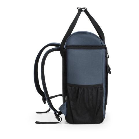 ROMA L. Gepolsterter Thermorucksack aus recyceltem Polyester 600D Ripstop 16 L Blau | ohne Werbeanbringung | Nicht verfügbar | Nicht verfügbar | Nicht verfügbar