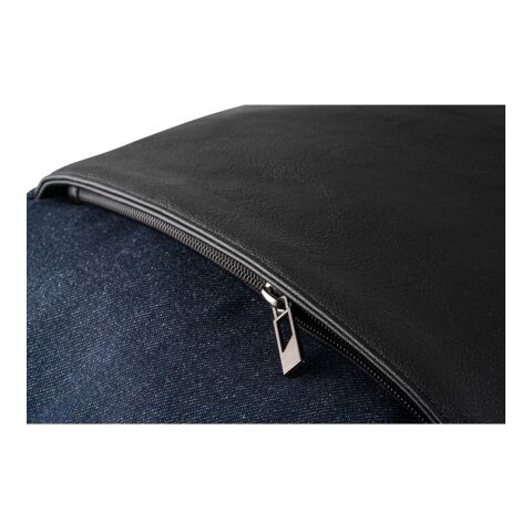 DIVERGENT BACKPACK I. Laptop-Rucksack bis zu 15.6'' aus Denim und PU Dunkelblau | ohne Werbeanbringung | Nicht verfügbar | Nicht verfügbar | Nicht verfügbar