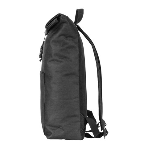 ATENAS. Laptop-Rucksack aus 600D mit 210D Innenfutter 17.3&quot; Schwarz | ohne Werbeanbringung