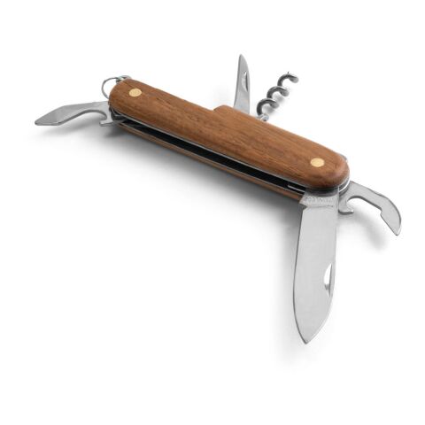 BELPIANO. Multifunktions-Taschenmesser aus Edelstahl und Holz Natur | ohne Werbeanbringung | Nicht verfügbar | Nicht verfügbar | Nicht verfügbar