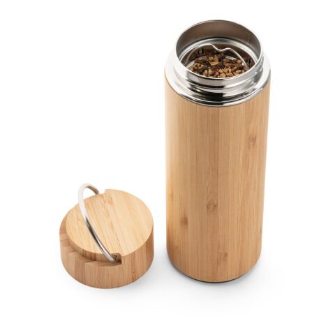 SOW. Thermoskanne aus Bambus und Edelstahl 440 ml Natur | ohne Werbeanbringung | Nicht verfügbar | Nicht verfügbar | Nicht verfügbar