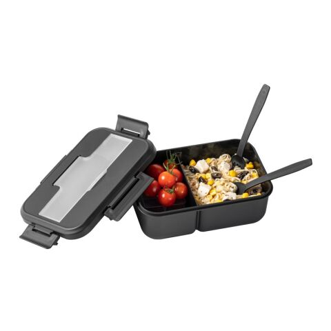 PYRUS. Lunchbox. Frischhaltebox aus PP 1000ml Schwarz | ohne Werbeanbringung