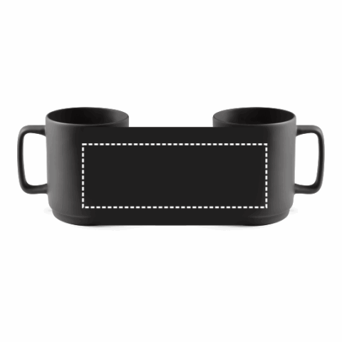 MIGHTY. Keramikbecher 330 mL Schwarz | ohne Werbeanbringung | Nicht verfügbar | Nicht verfügbar | Nicht verfügbar