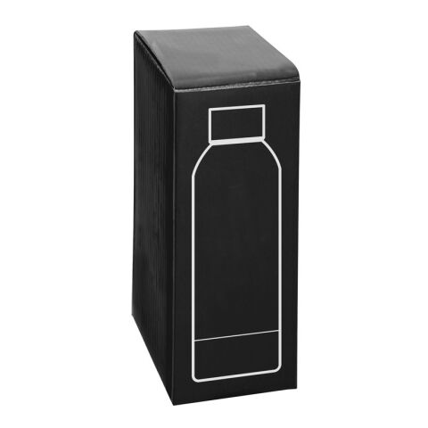 ODIN. Trinkflasche aus Edelstahl 550ml Schwarz | ohne Werbeanbringung