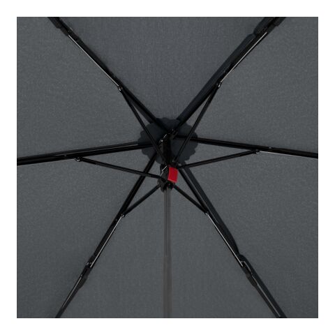 Knirps AS.050 slim small manual silver handle anthrazit | ohne Werbeanbringung | ohne Werbeanbringung | ohne Werbeanbringung