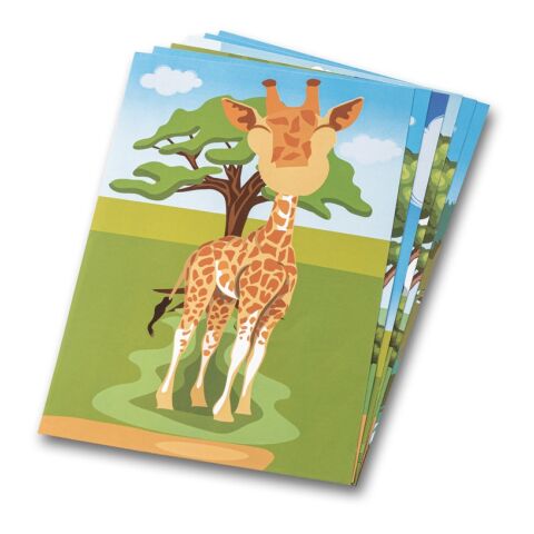 MADAGASCAR. Sticker-Set mit sechs Blättern transparent | ohne Werbeanbringung | Nicht verfügbar | Nicht verfügbar | Nicht verfügbar