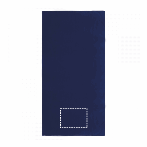 CALIFORNIA. Strandtuch aus Mikrofaser (250 g/m²) Blau | ohne Werbeanbringung | Nicht verfügbar | Nicht verfügbar | Nicht verfügbar