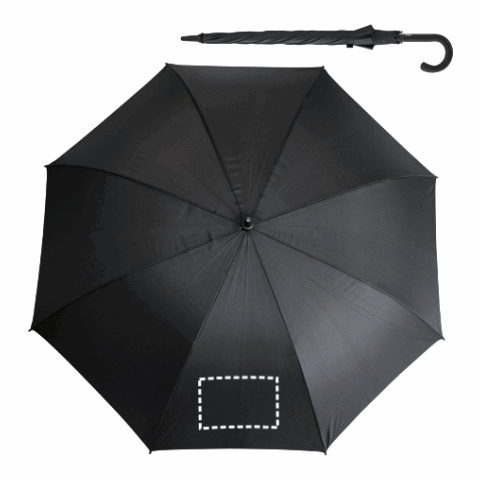 ALBERT. Schirm aus 190T Pongee mit automatischer Öffnung schwarz | ohne Werbeanbringung | Nicht verfügbar | Nicht verfügbar | Nicht verfügbar