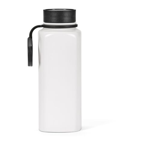 Ural Trinkflasche recy. Edelstahl 820 ml Schwarz | ohne Werbeanbringung