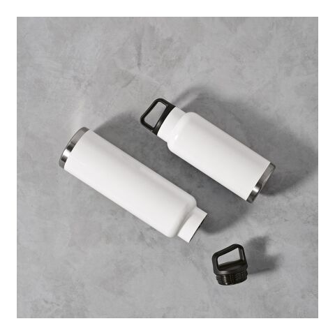 Zambezi 1000W Trinkflasche recy.Edelstahl,1160 ml.Für Sublimationsdruck geeignet Weiß | ohne Werbeanbringung | Nicht verfügbar | Nicht verfügbar | Nicht verfügbar