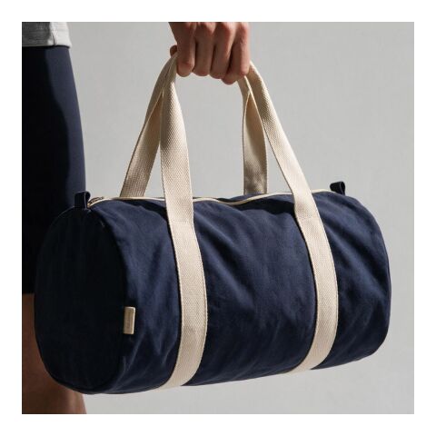 Zurich Sporttasche 30L aus recy. Baumwolle und recy. PET, 330g/m² Marineblau