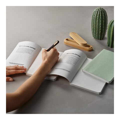 Dostoevsky A5 Notizbuch aus Zitronengras. 196 Seiten aus 80gsm recy.Papier Hellgrün | ohne Werbeanbringung | Nicht verfügbar | Nicht verfügbar | Nicht verfügbar