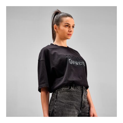 Paloma Oversized T-Shirt. 100% Bio-Baumwolle. 240g/m² Schwarz | XL | ohne Werbeanbringung | Nicht verfügbar | Nicht verfügbar | Nicht verfügbar