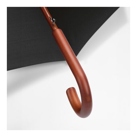 Bach 27"Regenschirm aus rPET. Winddicht mit automatischer Öffnung Schwarz | ohne Werbeanbringung | Nicht verfügbar | Nicht verfügbar | Nicht verfügbar