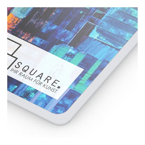 Notizbuch Flexx-Book Umfang groß Karton-Softcover individuell bedruckt DIN A5 | ohne Werbeanbringung | Naturkarton | Punktraster