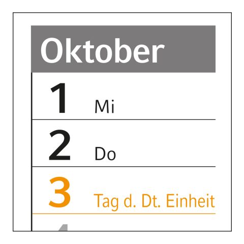 Wandplaner Horizont Dez. Vorjahr – Anfang Folgejahr Weiß | ohne Werbeanbringung | Individuell (CMYK)