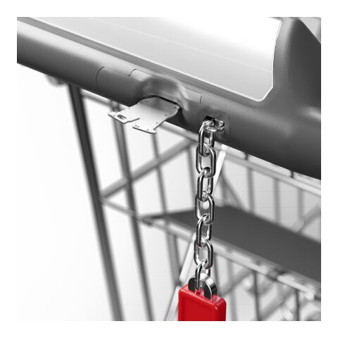 RICHARTZ® Einkaufswagenlöser Karl Painter silber | ohne Werbeanbringung | ohne Werbeanbringung | ohne Werbeanbringung