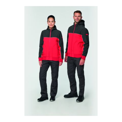 3-lagige Unisex-Softshelljacke, 300 g/m² schwarz-anthrazit | S | Nicht verfügbar | Nicht verfügbar | Nicht verfügbar
