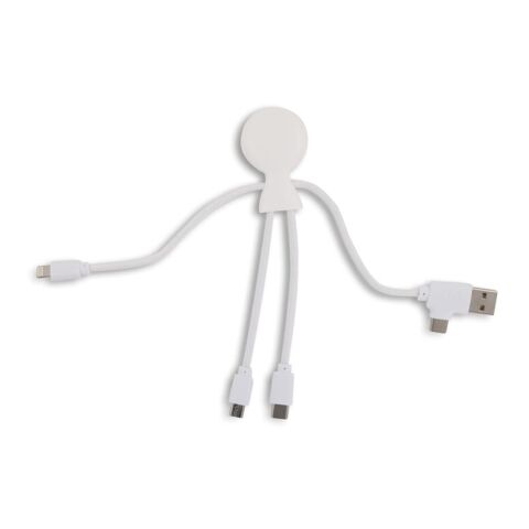 2099 | Xoopar Mr. Bio Smart Charging cable with NFC Weiss