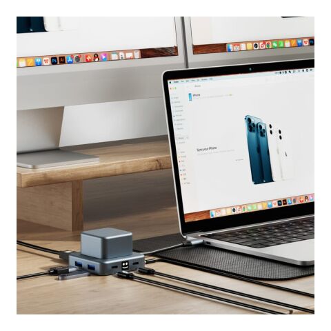 Xoopar GRS Cubbi Hub Dunkelgrau | ohne Werbeanbringung | Nicht verfügbar | Nicht verfügbar | Nicht verfügbar