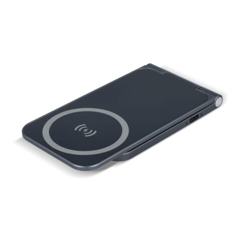 2255 -Xoopar Zero 2 in 1 Drahtloses Ladegerät Kompatibel mit MagSafe Dunkelgrau | ohne Werbeanbringung | Nicht verfügbar | Nicht verfügbar