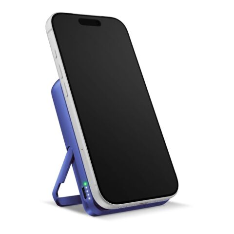 Fresh 'n Rebel Kabellose Powerbank 10000 mAh kompatibel mit MagSafe Blau Weiss
