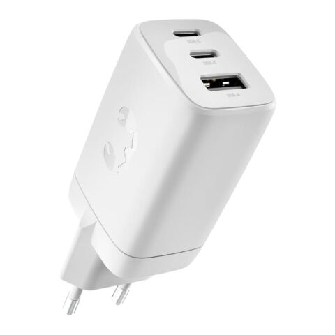 Fresh 'n Rebel 67W Laptop-Ladegerät GaN USB-C und USB-A Hellgrau | ohne Werbeanbringung | Nicht verfügbar | Nicht verfügbar