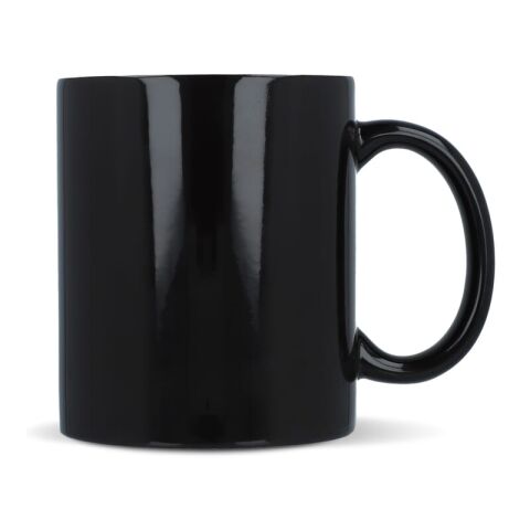 Oslo Magicbecher mit Sublimation 300ml Schwarz-Weiss