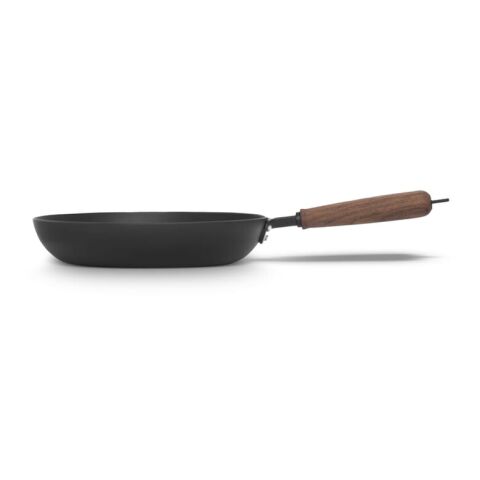 Orrefors Jernverk Geschmiedete Bratpfanne BlackSmith Serie schwarz | Gravur | Henkel | 75 mm x 15 mm