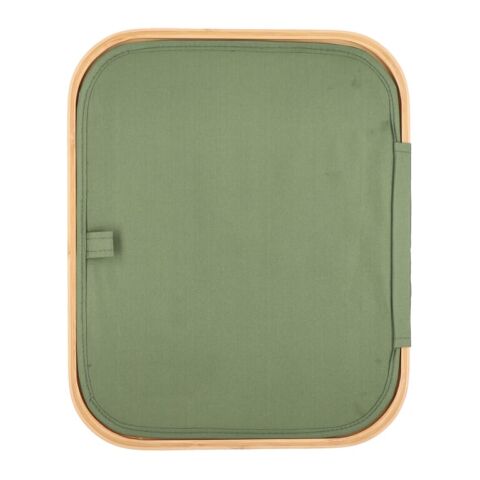 InSideOut faktbarer Korb mit Deckel Sogne 40,5 x 33 x 30cm Olivgrün | ohne Werbeanbringung | Nicht verfügbar | Nicht verfügbar