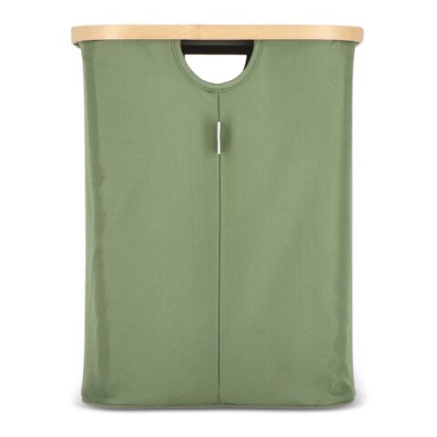 InSideOut faltbarer Korb mit Deckel Sogne 40,5 x 33 x 42cm Olivgrün | ohne Werbeanbringung | Nicht verfügbar | Nicht verfügbar
