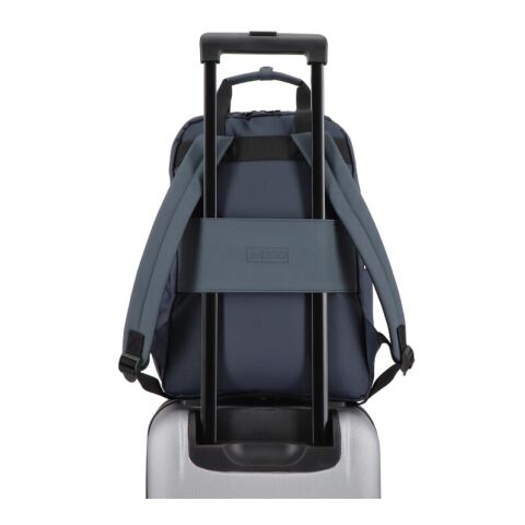 InSideOut Rucksack Carry Pack Dunkelblau | 1-farbiger Transferdruck | Fach | 120 mm x 90 mm