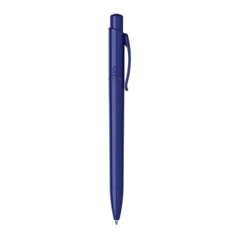 Kugelschreiber Kamal Total hardcolour Dunkelblau | 1-farbiger Siebdruck | in Verlängerung vom Clip | 40 mm x 25 mm | Nicht verfügbar