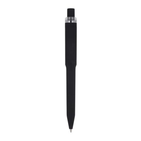 Ozzy-Stift mit Soft-Touch schwarz | 3D Digitaldruck | 90° vom Clip | 42 mm x 8 mm