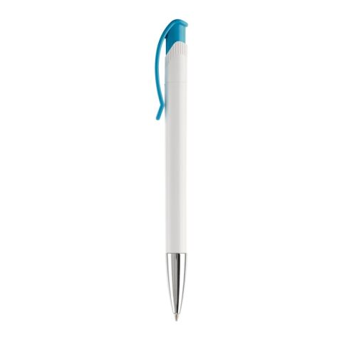 KS Apollo Metall Tip HC Weiss-Blau | 1-farbiger Siebdruck | 180° vom Clip | 45 mm x 25 mm | Nicht verfügbar