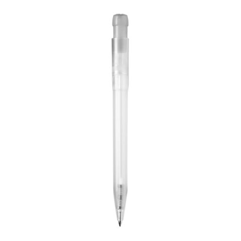 Kugelschreiber Ingeo TM Pen Clear Transparent Transparent | 1-farbiger Siebdruck | 180° vom Clip | 45 mm x 25 mm | Nicht verfügbar