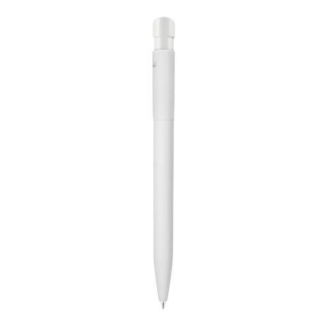 Kugelschreiber S45 Bio hardcolour Weiss | 1-farbiger Siebdruck | in Verlängerung vom Clip | 45 mm x 25 mm | Nicht verfügbar