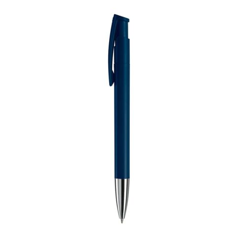Kugelschreiber Avalon Hardcolour mit Metallspitze Dunkelblau | 1-farbiger Siebdruck | 180° vom Clip | 50 mm x 25 mm | Nicht verfügbar