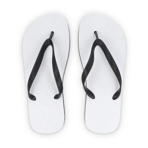 Flip Flops Größe XL 43/46 Sublimation Weiss | ohne Werbeanbringung | Nicht verfügbar | Nicht verfügbar
