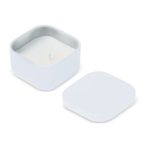 Ananda Duftkerze auf pflanzlicher Basis in recycelter Dose Weiss | ohne Werbeanbringung | Nicht verfügbar | Nicht verfügbar